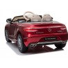 Elektrické autíčko Mercedes Maybach - červené - lakované, 2x45W, predné LED svetlá, DO