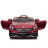 Elektrické autíčko Mercedes Maybach - červené - lakované, 2x45W, predné LED svetlá, DO