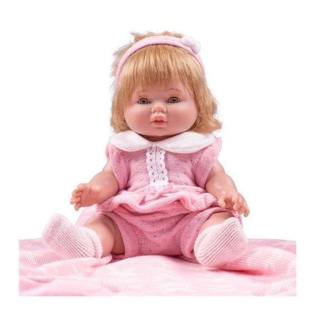 Luxusná detská bábika-bábätko Berbesa Amalia 35cm