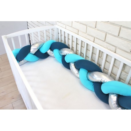 Baby Nellys Mantinel pletený vrkoč