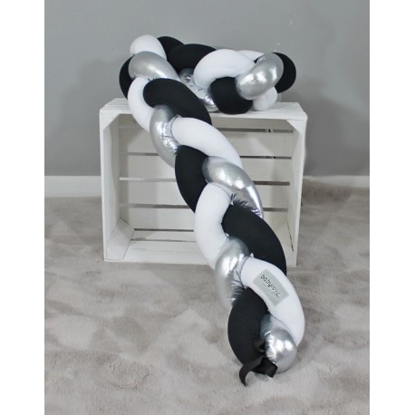 Baby Nellys Mantinel pletený vrkoč