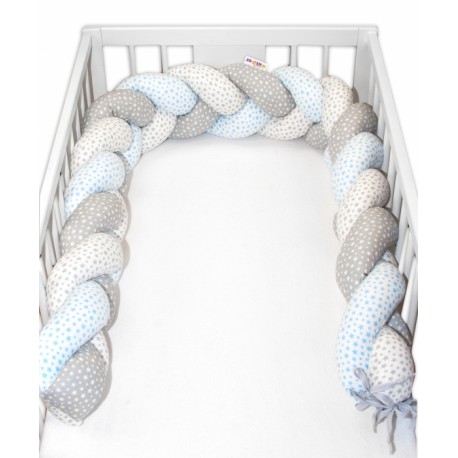 Baby Nellys Mantinel pletený vrkoč