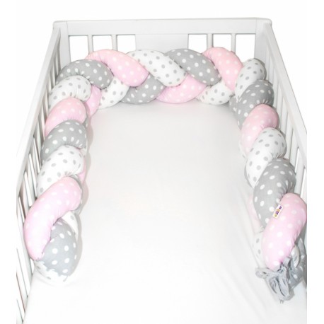 Baby Nellys Mantinel pletený vrkoč