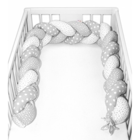 Baby Nellys Mantinel pletený vrkoč