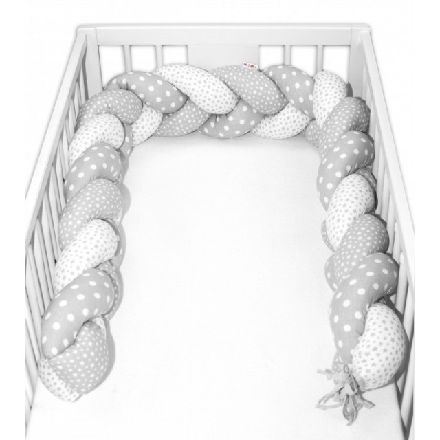 Baby Nellys Mantinel pletený vrkoč