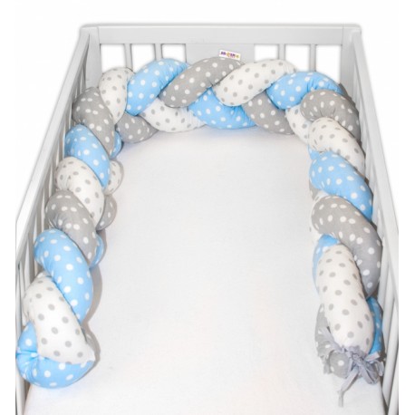 Baby Nellys Mantinel pletený vrkoč