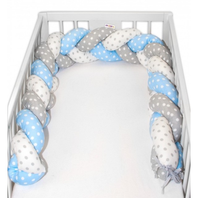 Baby Nellys Mantinel pletený vrkoč