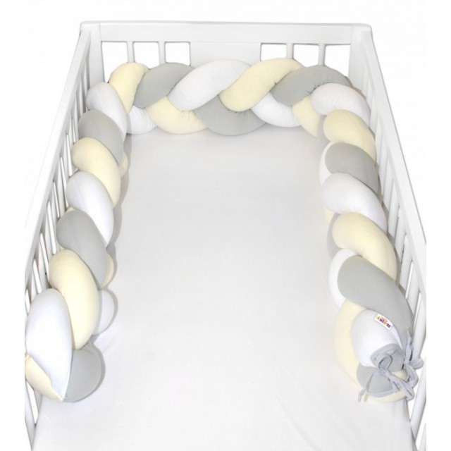 Baby Nellys Mantinel pletený vrkoč