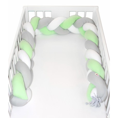 Baby Nellys Mantinel pletený vrkoč