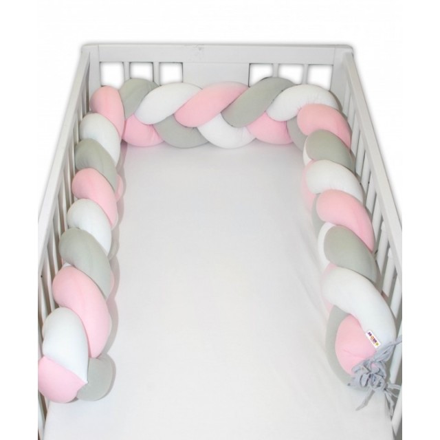 Baby Nellys Mantinel pletený vrkoč