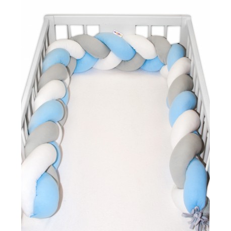 Baby Nellys Mantinel pletený vrkoč