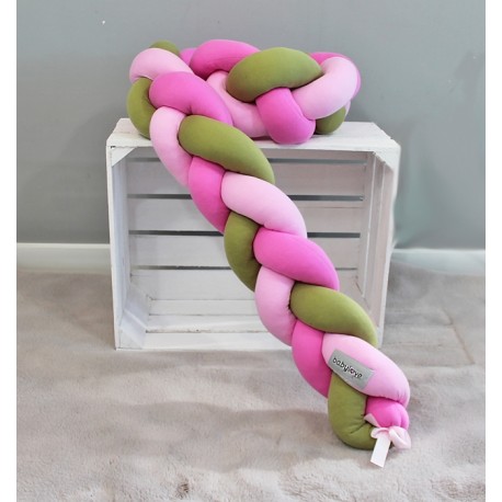 Baby Nellys Mantinel pletený vrkoč