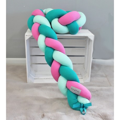 Baby Nellys Mantinel pletený vrkoč