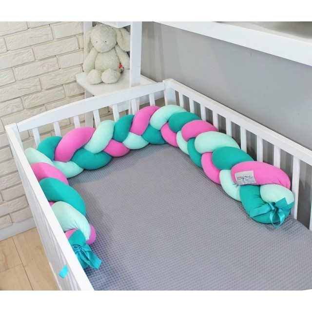 Baby Nellys Mantinel pletený vrkoč