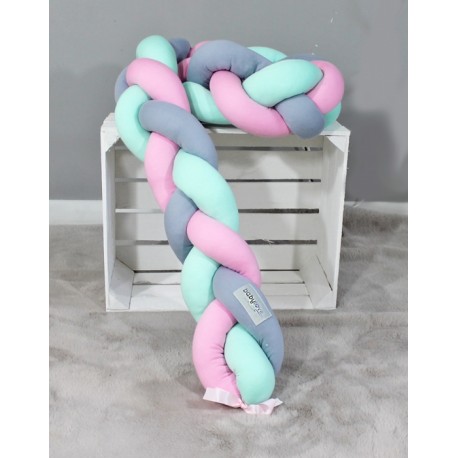 Baby Nellys Mantinel pletený vrkoč