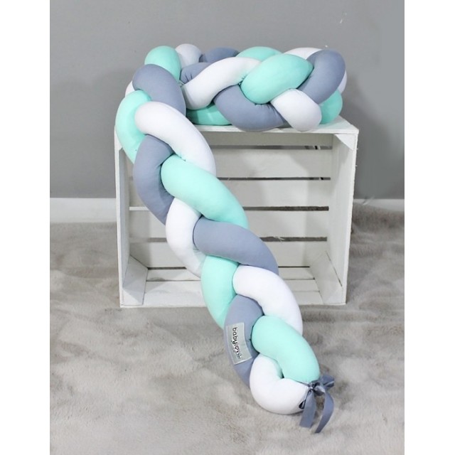 Baby Nellys Mantinel pletený vrkoč