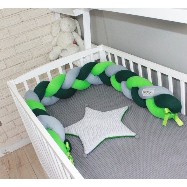 Baby Nellys Mantinel pletený vrkoč