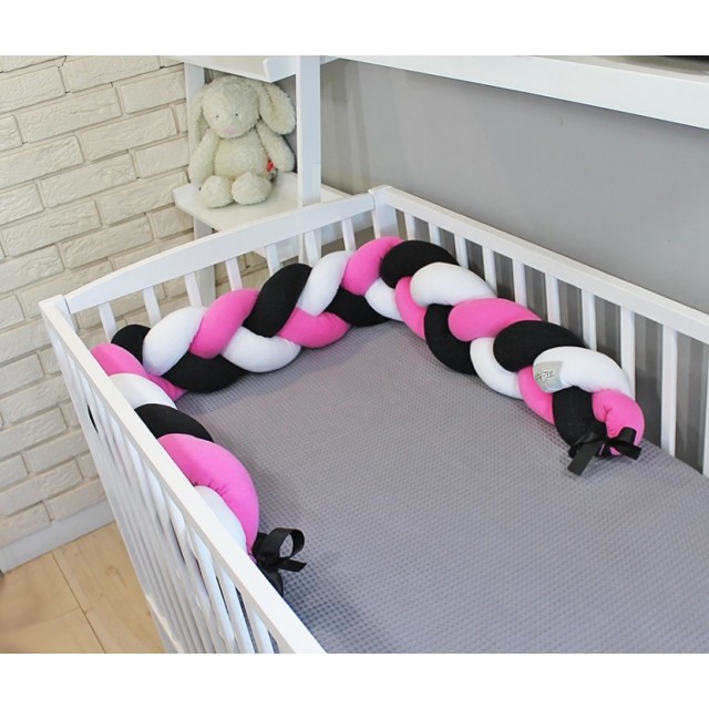 Baby Nellys Mantinel pletený vrkoč