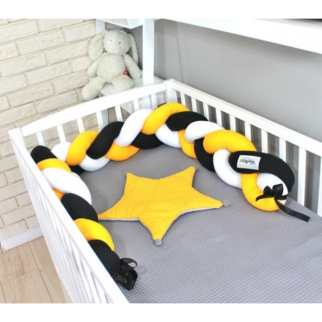 Baby Nellys Mantinel pletený vrkoč