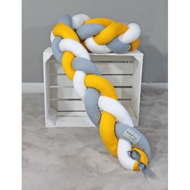 Baby Nellys Mantinel pletený vrkoč