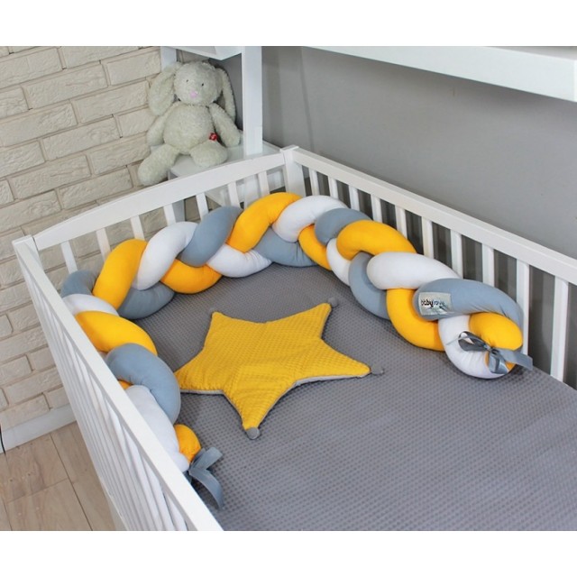 Baby Nellys Mantinel pletený vrkoč