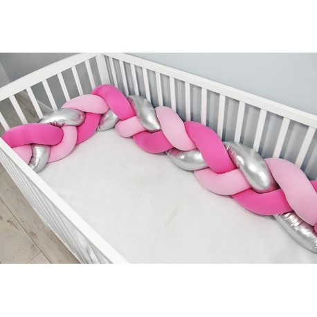 Baby Nellys Mantinel pletený vrkoč