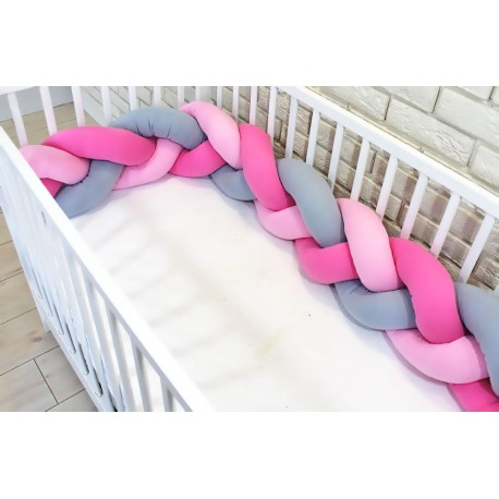 Baby Nellys Mantinel pletený vrkoč