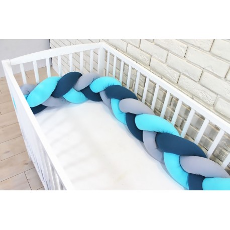 Baby Nellys Mantinel pletený vrkoč