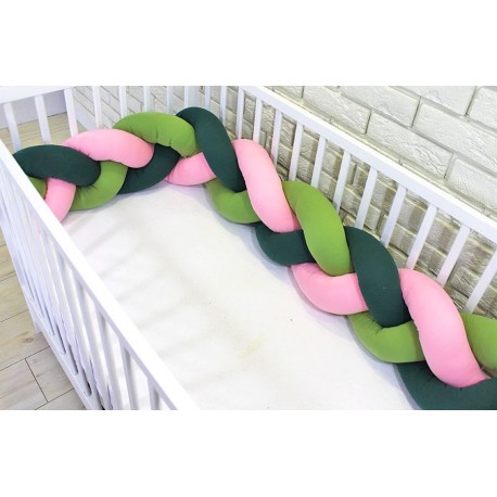 Baby Nellys Mantinel pletený vrkoč