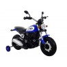Elektrická motorka, LED svetlá, gumené kolesá