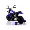 Elektrická motorka, LED svetlá, gumené kolesá