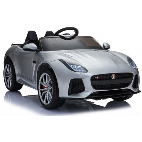Jaguar F type/R, s 2.4G DO, otváracími dverami a kaputou, EVA kolesami, pérovaním nápravy,12V, lakovaný červený