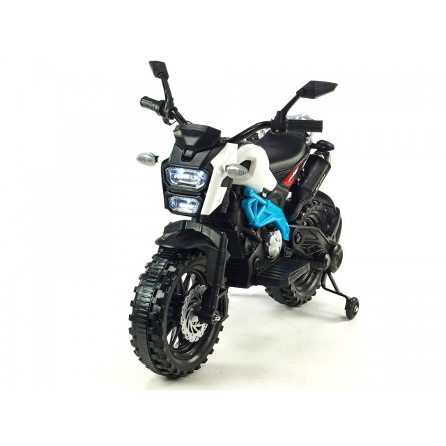 Elektrická motorka terénna Lion S plynovou rukoväťou a nožnou brzdou