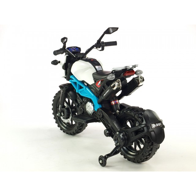 Elektrická motorka terénna Lion S plynovou rukoväťou a nožnou brzdou