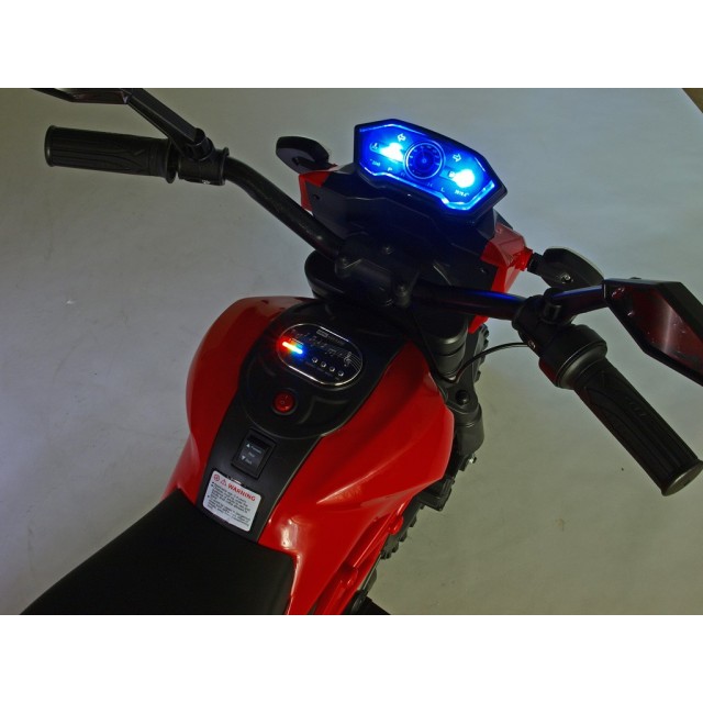 Elektrická motorka terénna Lion S plynovou rukoväťou a nožnou brzdou