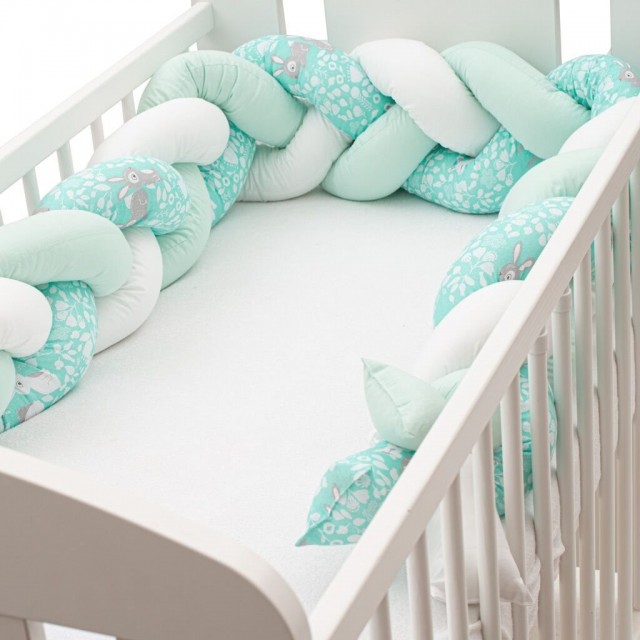 Mantinel do postieľky vrkoč Sensillo hviezdičky