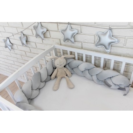 Mantinel do postieľky vrkoč Sensillo hviezdičky