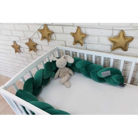 Mantinel do postieľky vrkoč Sensillo hviezdičky