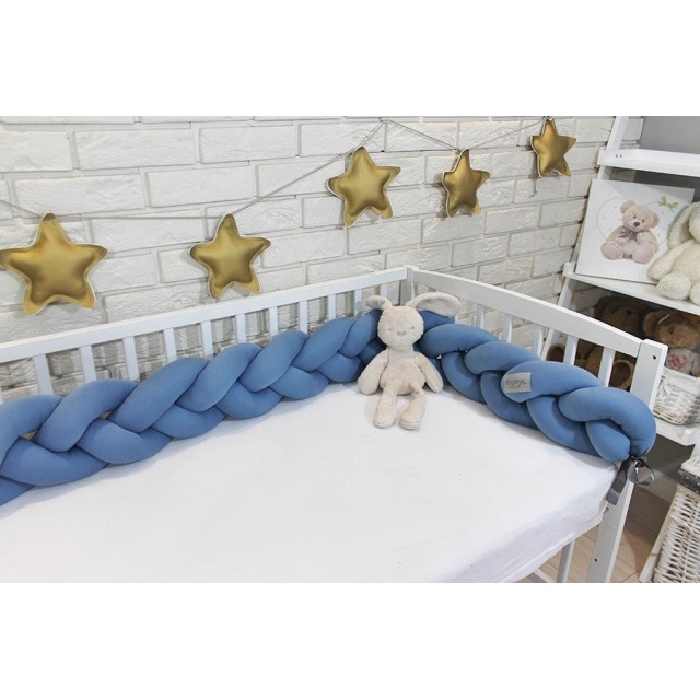 Mantinel do postieľky vrkoč Sensillo hviezdičky