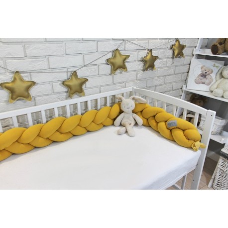 Mantinel do postieľky vrkoč Sensillo hviezdičky