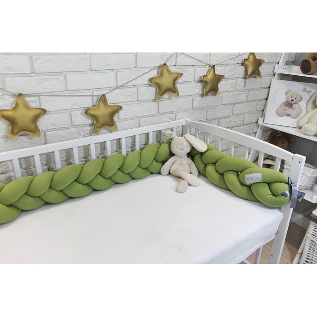 Mantinel do postieľky vrkoč Sensillo hviezdičky