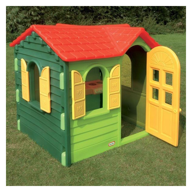 Záhradný domček zelený Little