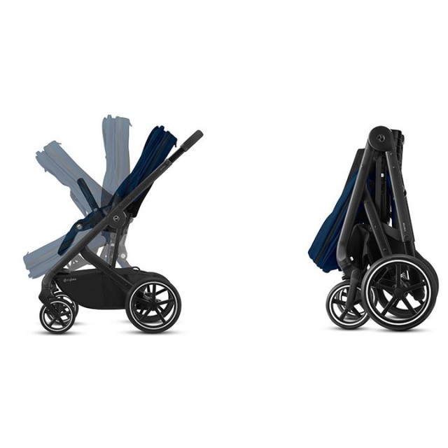 Športový kočík Cybex Balios S Lux - Classic Beige 2020 (Black konštrukcia)