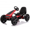 MERCEDES BENZ PEDAL GO KART - BLACK - šliapacia motokára