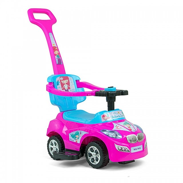 Detské odrážadlo Milly Mally Racer pink