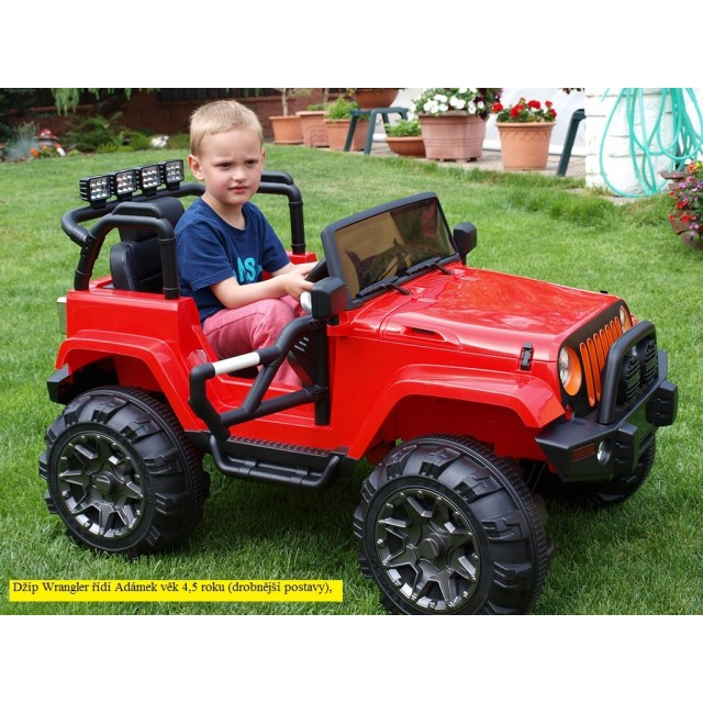 Elektrický džíp Wrangler