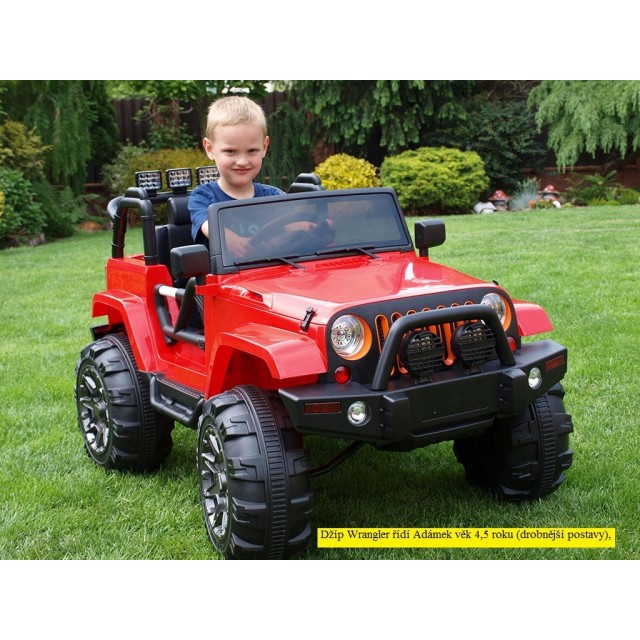 Elektrický džíp Wrangler