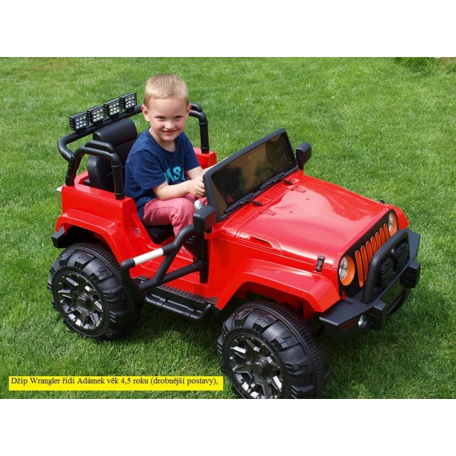 Elektrický džíp Wrangler