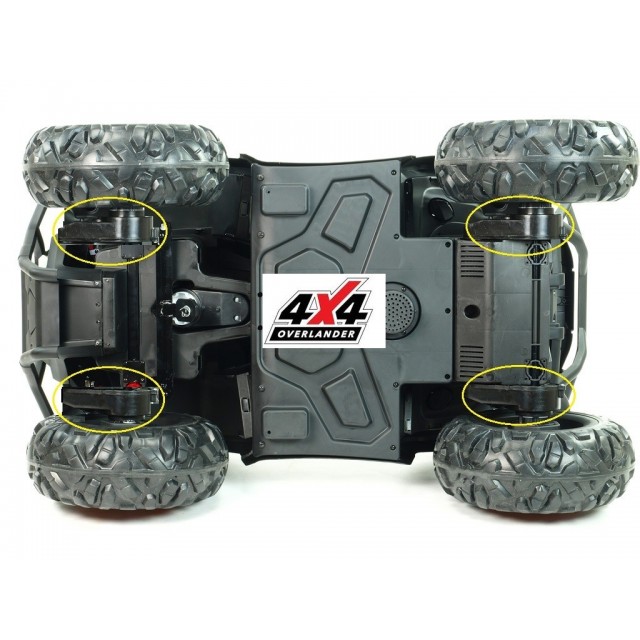Štvorkolka Predátor s 2,4 G,FM,USB,SD,MP3,LED osvetlením
