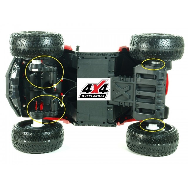 Štvorkolka Predátor s 2,4 G,FM,USB,SD,MP3,LED osvetlením